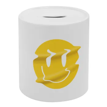 Smile avatar distrorted, Κουμπαράς πορσελάνης με τάπα