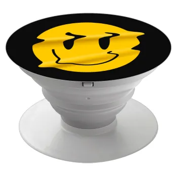 Smile avatar distrorted, Phone Holders Stand  Λευκό Βάση Στήριξης Κινητού στο Χέρι