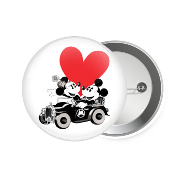 Mickey & Minnie love car, Κονκάρδα παραμάνα 7.5cm