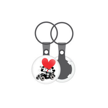 Mickey & Minnie love car, Μπρελόκ mini 2.5cm