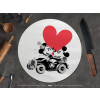  Mickey & Minnie love car