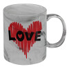 Mug ceramic marble style, 330ml