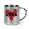 Mug Stainless steel double wall 300ml
