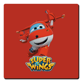 Super Wings, Τετράγωνο μαγνητάκι ξύλινο 6x6cm