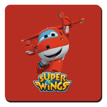 Super Wings, Τετράγωνο μαγνητάκι ξύλινο 9x9cm