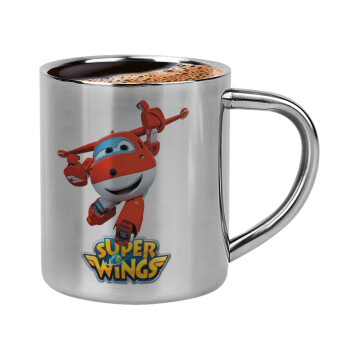 Super Wings, Κουπάκι μεταλλικό διπλού τοιχώματος για espresso (220ml)