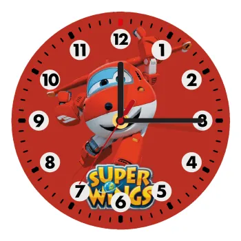 Super Wings, Ρολόι τοίχου ξύλινο (20cm)