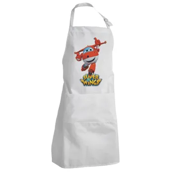 Super Wings, Adult Chef Apron (with sliders and 2 pockets)