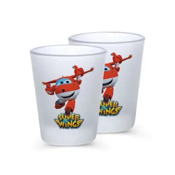 Super Wings, Σφηνοπότηρα γυάλινα 45ml του πάγου (2 τεμάχια)