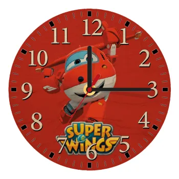 Super Wings, Ρολόι τοίχου ξύλινο plywood (20cm)