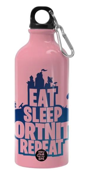 Eat Sleep Fortnite Repeat — Water bottle 600ml