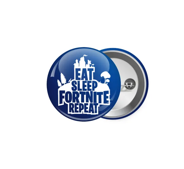 Eat Sleep Fortnite Repeat — (5cm)