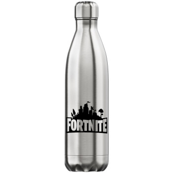 Fortnite, Inox (Stainless steel) hot metal mug, double wall, 750ml