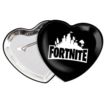 Fortnite, Κονκάρδα παραμάνα καρδιά (57x52mm)