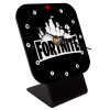 Fortnite, Επιτραπέζιο ρολόι ξύλινο με δείκτες (10cm)