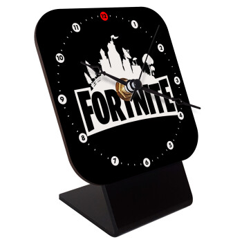 Fortnite, Quartz Wooden table clock with hands (10cm)