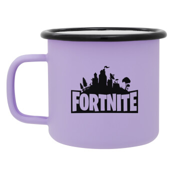 Fortnite, Κούπα Μεταλλική εμαγιέ ΜΑΤ Light Pastel Purple 360ml
