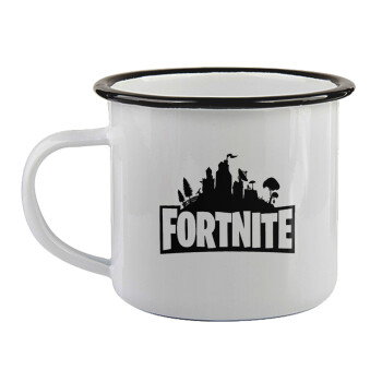 Fortnite, Κούπα εμαγιέ με μαύρο χείλος 360ml