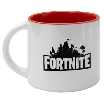 Fortnite, Κούπα κεραμική 400ml Λευκή/Κόκκινη