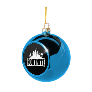 Fortnite, Χριστουγεννιάτικη μπάλα δένδρου Μπλε 8cm