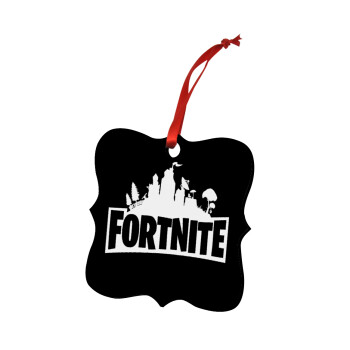 Fortnite, Christmas ornament polygon wooden 7.5cm