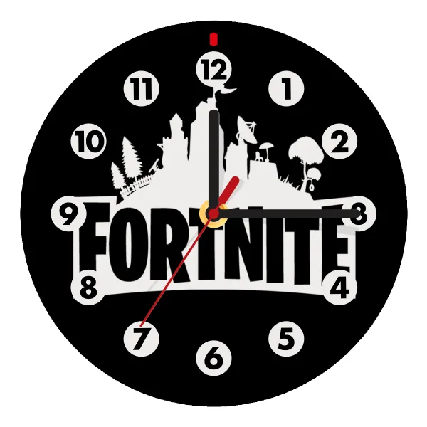 Fortnite — Ρολόι τοίχου ξύλινο (20cm)