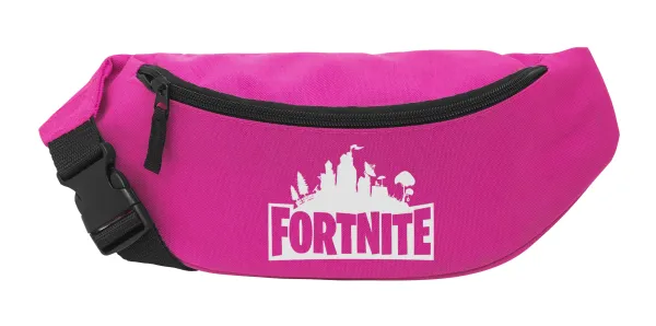 Fortnite — Unisex waist bag (banana) in PINK color with 2 pockets