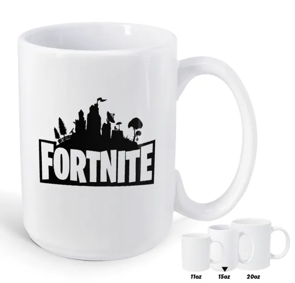Fortnite — Mega mug, ceramic, 450ml