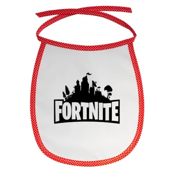 Fortnite, Σαλιάρα μωρού αλέκιαστη με κορδόνι Κόκκινη