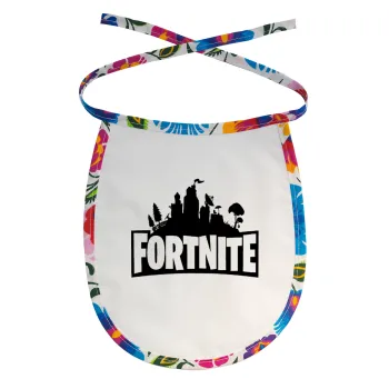 Fortnite, Σαλιάρα μωρού αλέκιαστη με κορδόνι Χρωματιστή