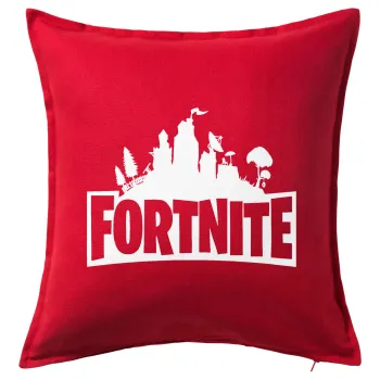 Fortnite, Sofa cushion RED 50x50cm includes filling