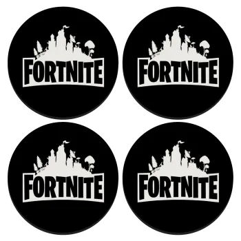 Fortnite, SET of 4 round wooden coasters (9cm)