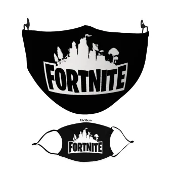 Fortnite, Μάσκα υφασμάτινη Ενηλίκων πολλαπλών στρώσεων με υποδοχή φίλτρου