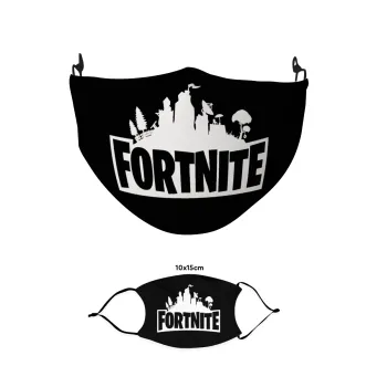 Fortnite, Μάσκα υφασμάτινη παιδική πολλαπλών στρώσεων με υποδοχή φίλτρου