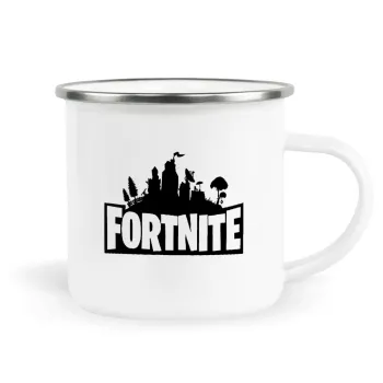 Fortnite, Metallic enamel cup white 360ml