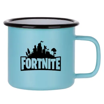 Fortnite, Κούπα Μεταλλική εμαγιέ ΜΑΤ σιέλ 360ml