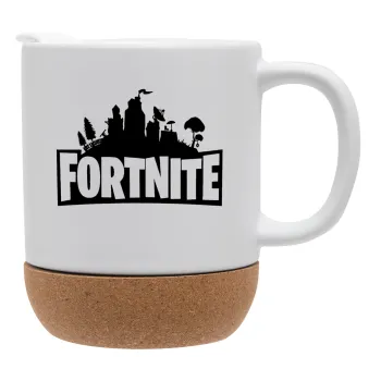 Fortnite, Κούπα, κεραμική με βάση φελού και καπάκι (ΜΑΤ), 330ml