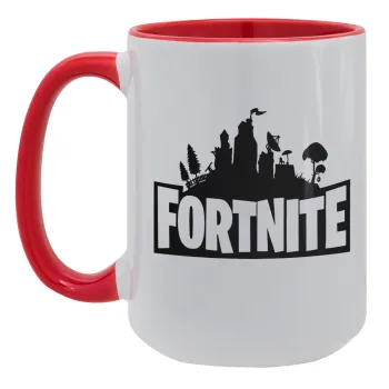 Fortnite, Κούπα Mega 15oz, κεραμική Κόκκινη, 450ml