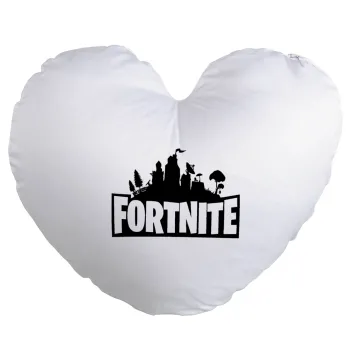 Fortnite, Μαξιλάρι καναπέ καρδιά 40x40cm περιέχεται το  γέμισμα