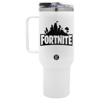 Fortnite, Mega Tumbler με καπάκι, διπλού τοιχώματος (θερμό) 1,2L