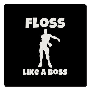 Fortnite Floss Like a Boss, Τετράγωνο μαγνητάκι ξύλινο 6x6cm