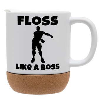 Fortnite Floss Like a Boss, Ceramic coffee mug Cork (MAT), 330ml