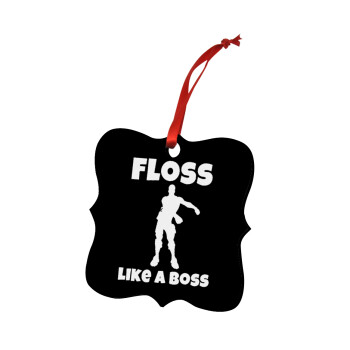 Fortnite Floss Like a Boss, Christmas ornament polygon wooden 7.5cm