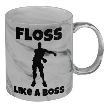 Fortnite Floss Like a Boss, Mug ceramic marble style, 330ml