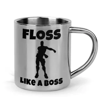 Fortnite Floss Like a Boss, Mug Stainless steel double wall 300ml