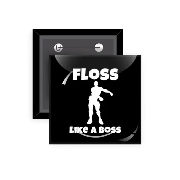 Fortnite Floss Like a Boss, Κονκάρδα παραμάνα τετράγωνη 5x5cm