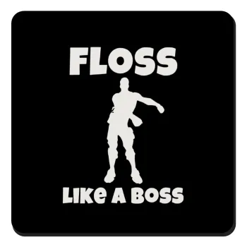 Fortnite Floss Like a Boss, Τετράγωνο μαγνητάκι ξύλινο 9x9cm