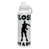 1L Stainless Steel Thermal Bottle with Phone Holder & Double Wall Insulation