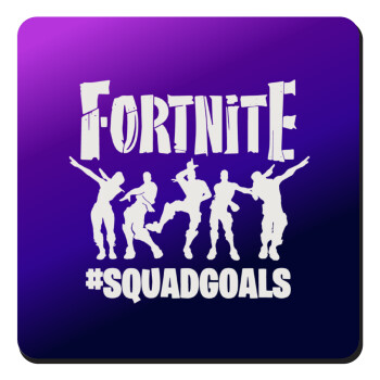 Fortnite #squadgoals, Τετράγωνο μαγνητάκι ξύλινο 9x9cm