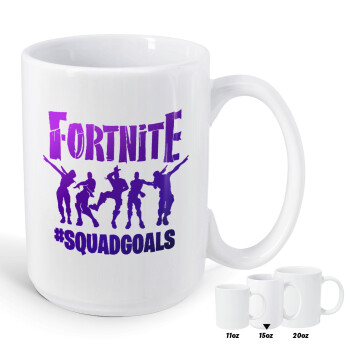 Fortnite #squadgoals, Κούπα Mega, κεραμική, 450ml